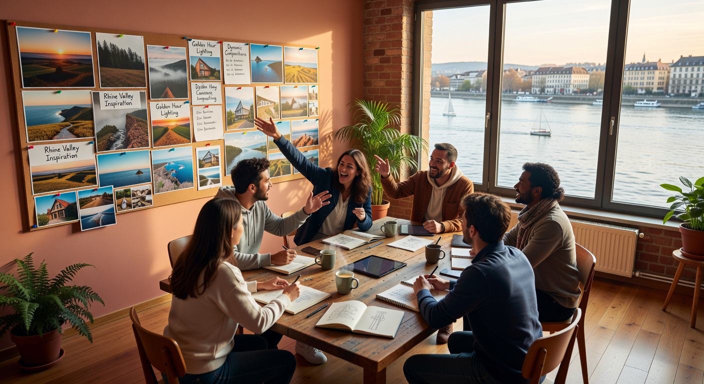 studio team rhine view